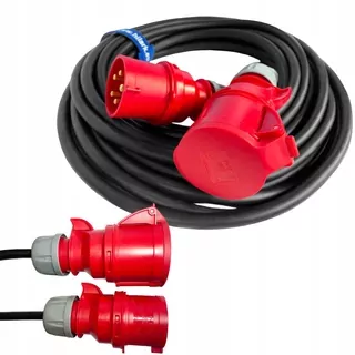 Jednoduchý predlžovací kábel Hilark cable tech 918301002a/25/M čierny 25 m